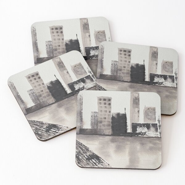 Item preview, Busy City designed and sold by watercolorleah.