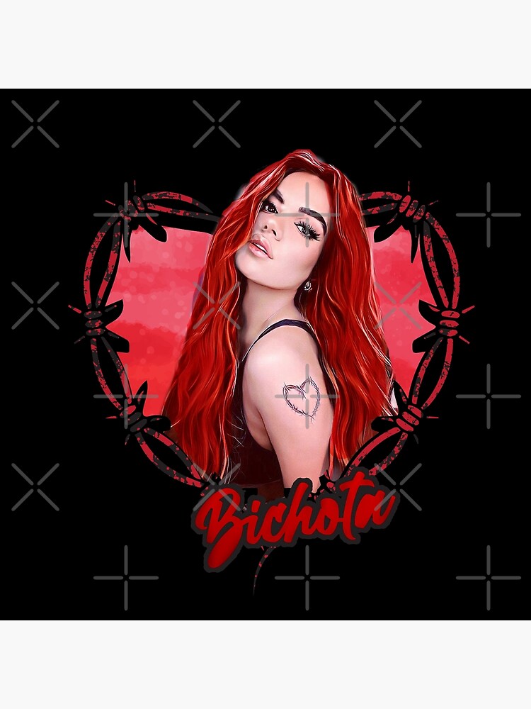 Karol G with Red Hair with Bichota Tumbler - Anynee