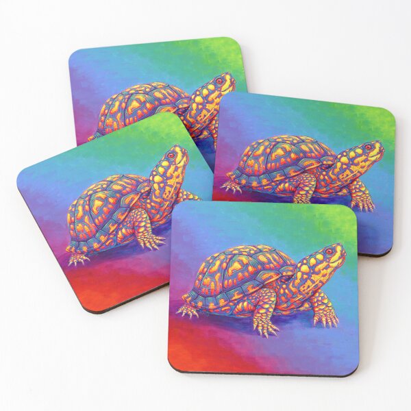 Item preview, Rainbow Eastern Box Turtle designed and sold by Rebecca Wang.