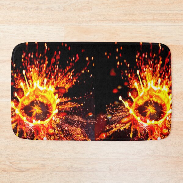 Item preview, Fire works Colorful Vector Design Graphic on black background25 designed and sold by AnadAA.