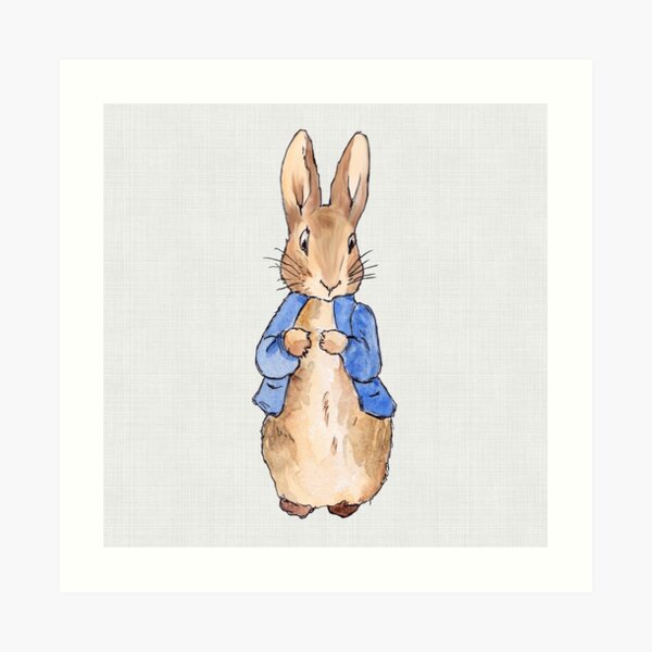 Nursery Characters, Peter Rabbit, Beatrix Potter | Art Board Print