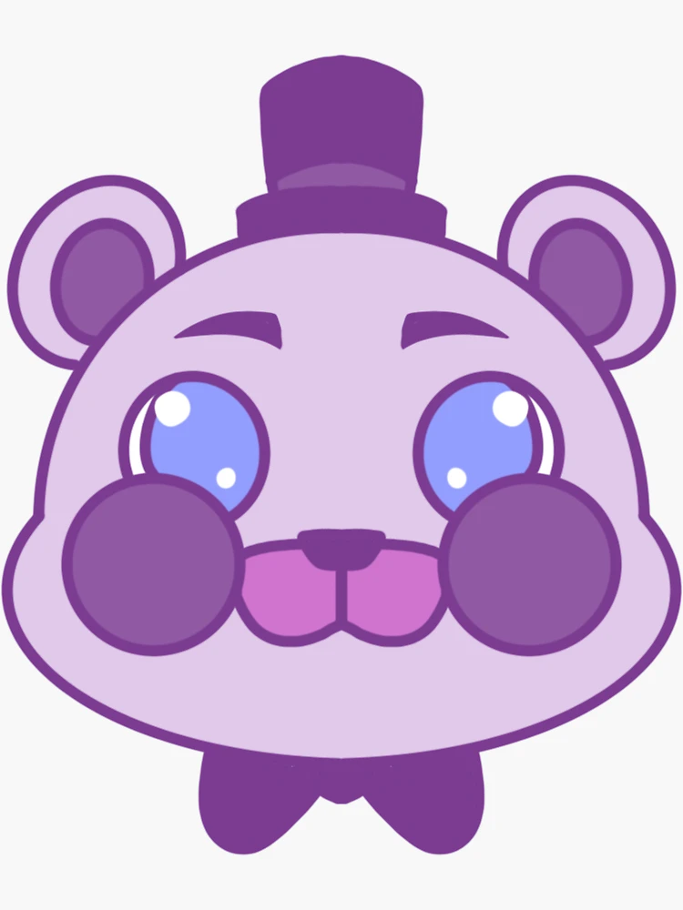 Five Nights At Freddy's Purple Personality Quiz Chibi PNG, Clipart