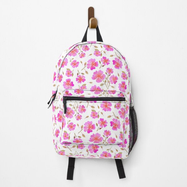 Item preview, Wild Roses in Hot Pink designed and sold by MarcyBrennanArt.