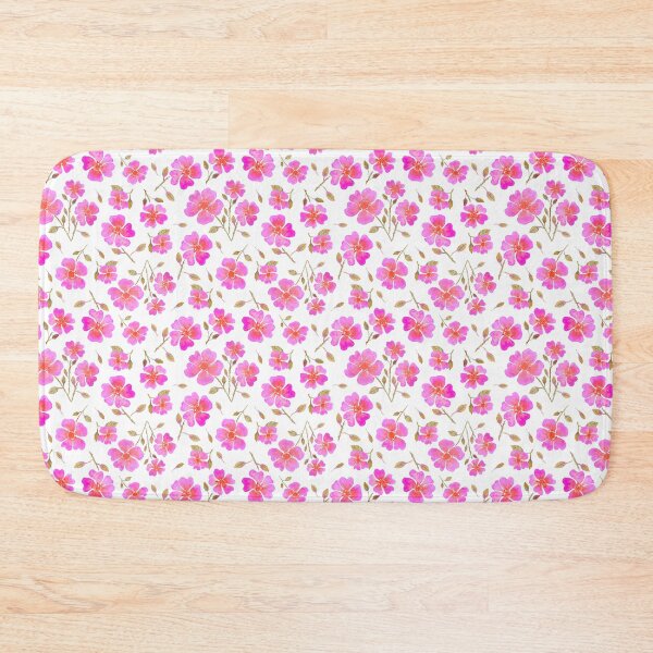 Item preview, Wild Roses in Hot Pink designed and sold by MarcyBrennanArt.