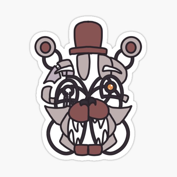 molten freddy - Five Nights At Freddys - Sticker