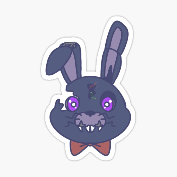 FNAF Nightmare Fredbear Fanart Sticker for Sale by tayatarantula