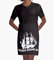 Peter Pan - Never grow up Graphic T-Shirt Dress