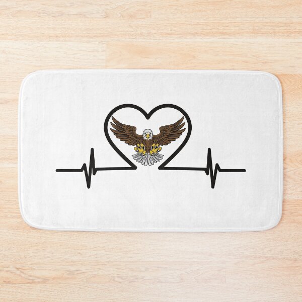 Item preview, Eagle Heartbeat, eagle lovers shirt designed and sold by Rolmani-shop.