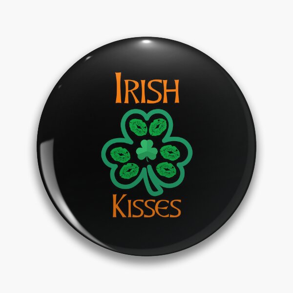 Artikelvorschau, Irische Kuss-Klee-Kleeblatt-Lippen entworfen und verkauft von IrishPOD.