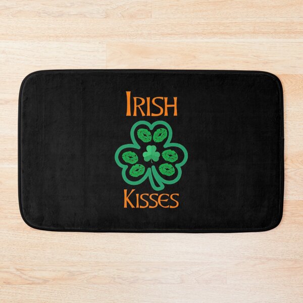 Item preview, Irish Kisses Clover Shamrocks Lips designed and sold by IrishPOD.