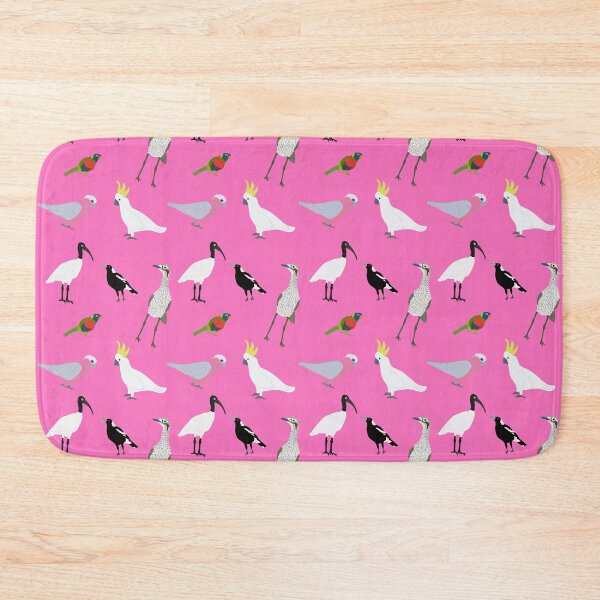 Item preview, Birds of Australia Pattern - Pink designed and sold by Digitaldingo.