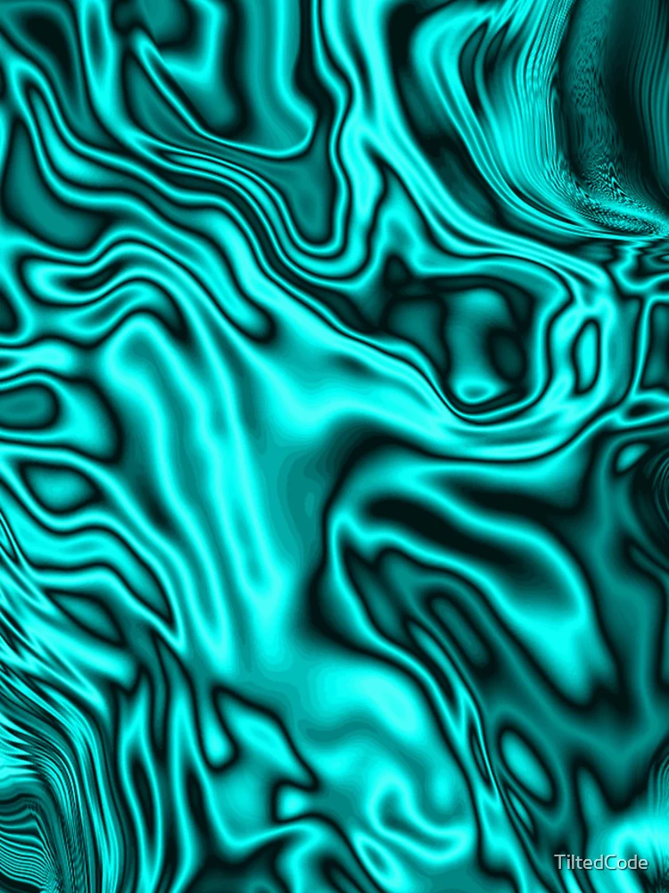 Thumbnail 5 of 5, iPhone Case, Swimming In Turquoise designed and sold by TiltedCode.