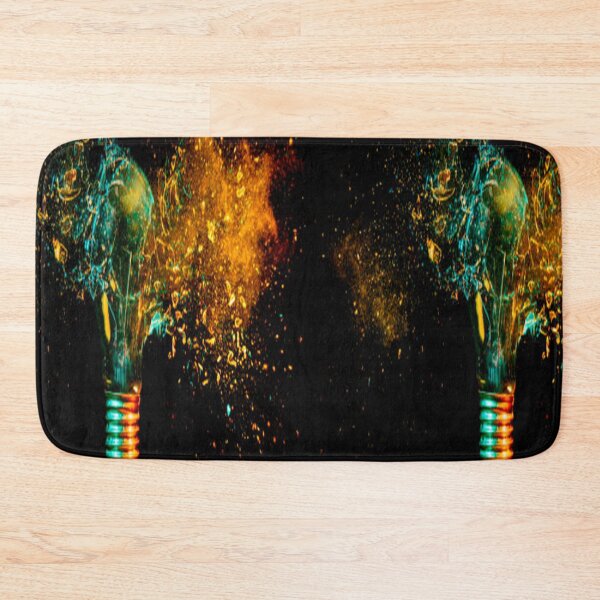 Item preview, Fire works Colorful Vector Design Graphic on black background88 designed and sold by AnadAA.