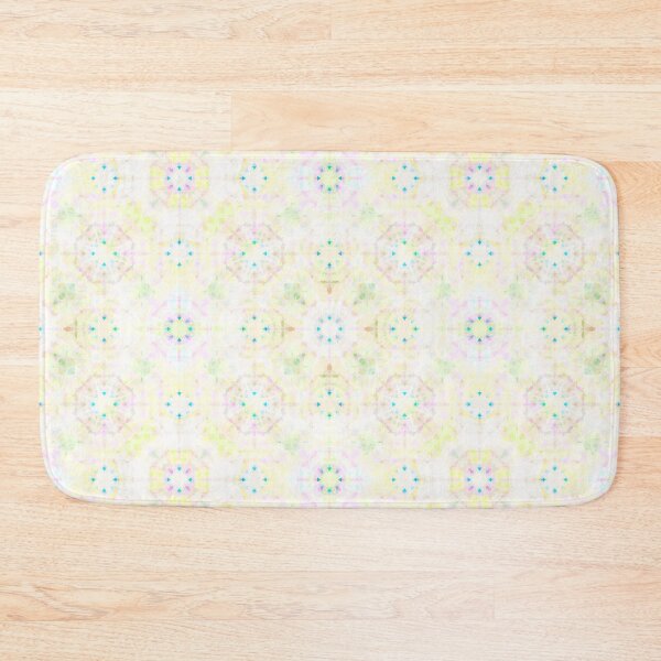 Item preview, Soft Baby Pink, Spring Blue and Summer Green Geometric Pattern designed and sold by PatternPerfect.