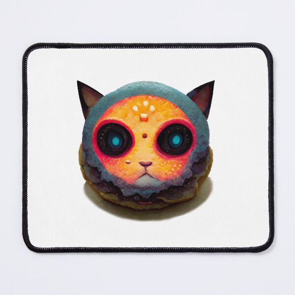 Item preview, Robot Cat Cookie Donut designed and sold by jenniferloring.