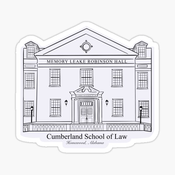Item preview, Cumberland School of Law designed and sold by Hadams1999.