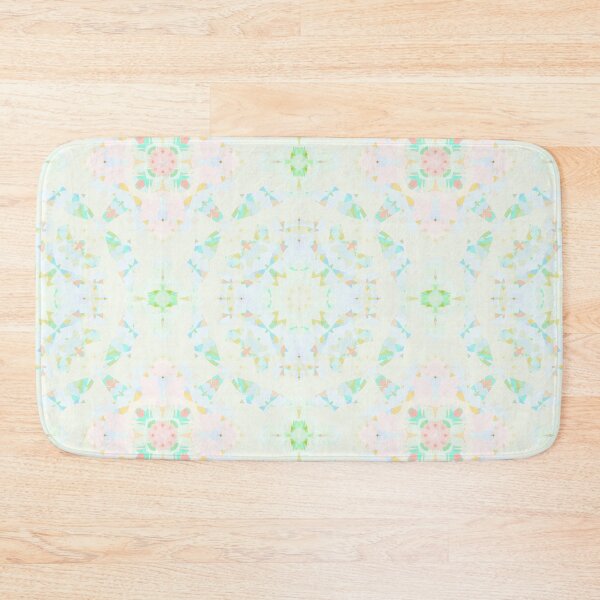 Item preview, Soft Baby Pink, Spring Green and Summer Blue Geometric Pattern designed and sold by PatternPerfect.