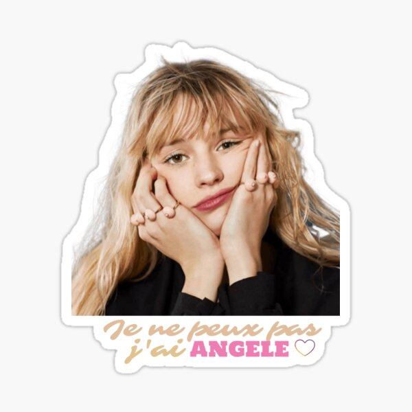 JE NE PEUX PAS J'AI ANGELE COLLECTION Sticker
