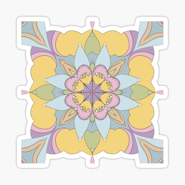 Item preview, Kaleidoscope flower designed and sold by Death-byart.