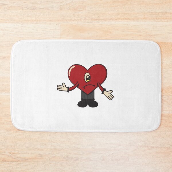 Item preview, Bad Bunny - Un Verano Sin Ti (Red Heart Guy) designed and sold by J6rgi.