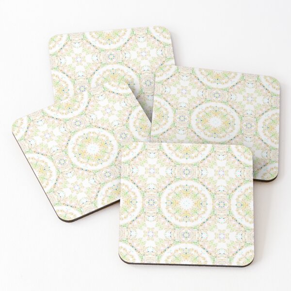 Item preview, Soft Baby Muted Pink, Spring Green and Summer Blue Geometric Pattern designed and sold by PatternPerfect.