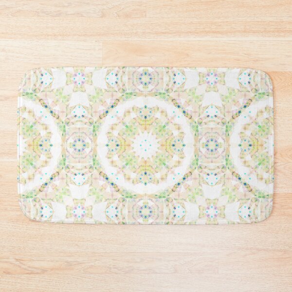 Item preview, Soft Baby Muted Pink, Spring Green and Summer Blue Geometric Pattern designed and sold by PatternPerfect.