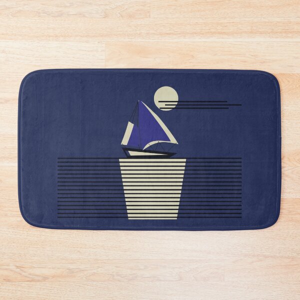 Item preview, Sailing Boat Moon Night Seascape designed and sold by Anna Lemos.