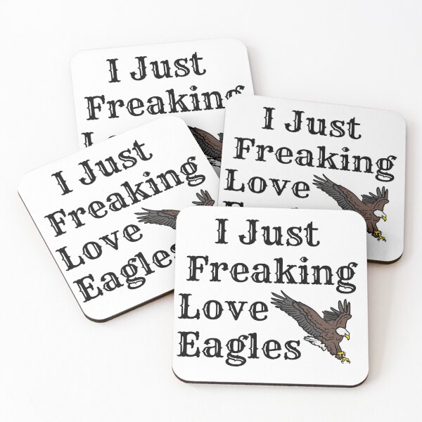 Item preview, I Just Freaking Love Eagles designed and sold by Rolmani-shop.