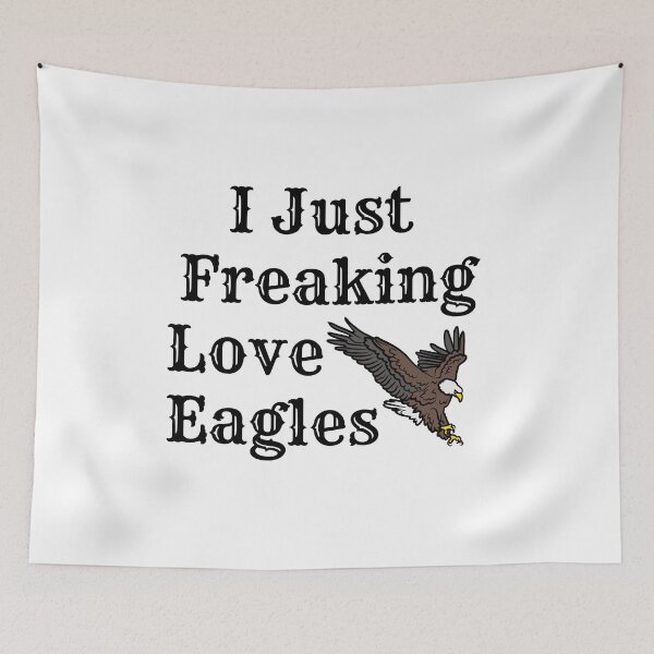 Item preview, I Just Freaking Love Eagles designed and sold by Rolmani-shop.