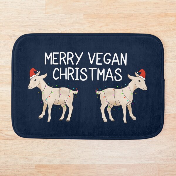 Item preview, feliz navidad vegana designed and sold by vegansfacts.
