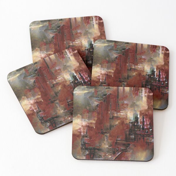 Item preview, burning city designed and sold by Creaciontrompiz.