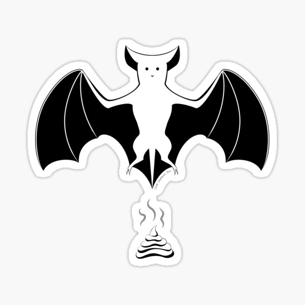 Bat Shit Crazy Sticker