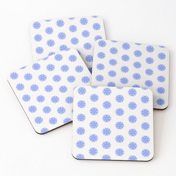 Item preview, Simple cornflowers floral print designed and sold by LittleBettyMakes.