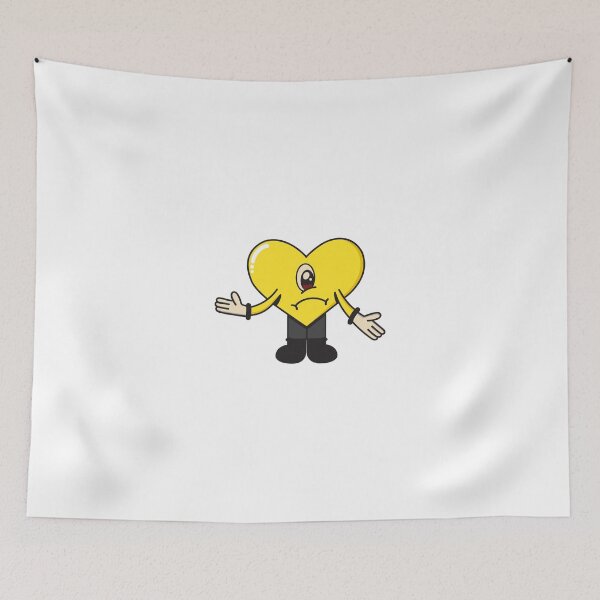 Item preview, Bad Bunny - Un Verano Sin Ti (Yellow Heart Guy) designed and sold by J6rgi.