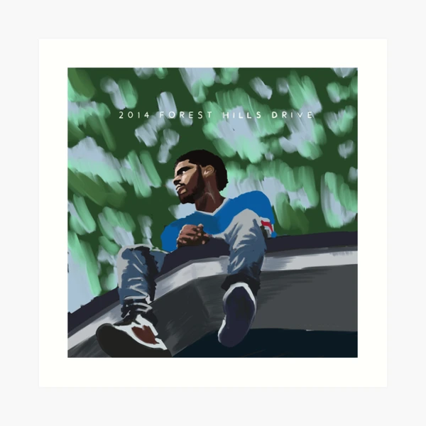 絵画 Forest Hills トーマス・ヒル / Angler in a Forest Interior