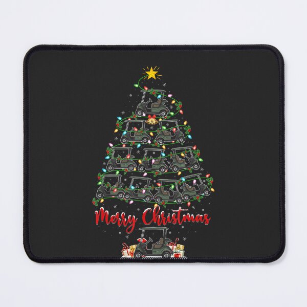 Item preview, Golf Cart Lover Xmas Lighting Santa Golf Cart Christmas Tree New designed and sold by AveBeacon.