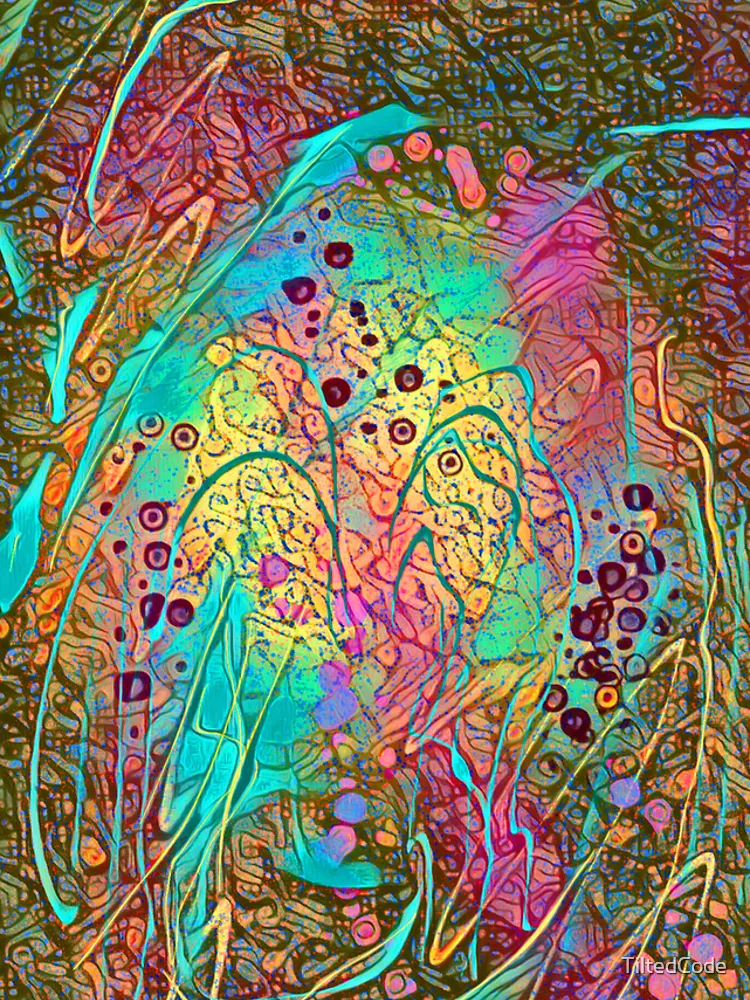 Thumbnail 4 of 4, iPhone Case, Color Scramble designed and sold by TiltedCode.