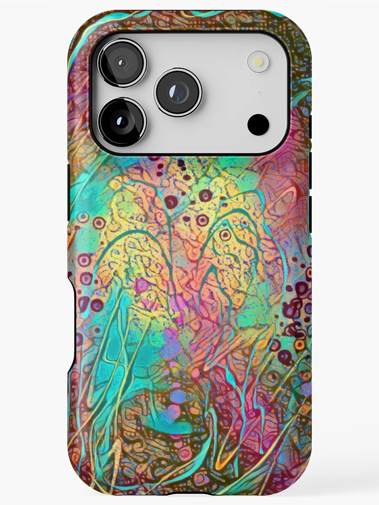 Thumbnail 1 of 4, iPhone Case, Color Scramble designed and sold by TiltedCode.