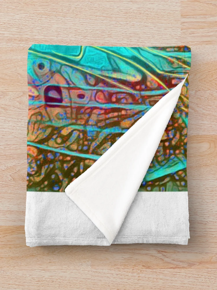 Thumbnail 3 of 6, Throw Blanket, Color Scramble designed and sold by TiltedCode.