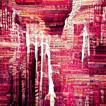 Artwork thumbnail, Pink Pattern Of Enchantment by TiltedCode