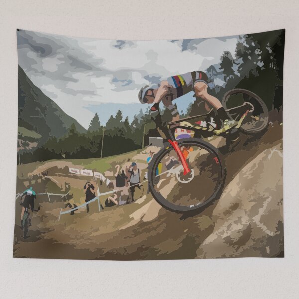 Item preview, Nino Schurter Painting designed and sold by Positive Lad.