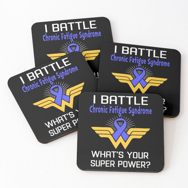 Item preview, I Battle Chronic Fatigue Syndrome What's Your Super Power Support Chronic Fatigue Syndrome Warrior Gifts  designed and sold by Sabfit.