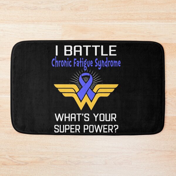 Item preview, I Battle Chronic Fatigue Syndrome What's Your Super Power Support Chronic Fatigue Syndrome Warrior Gifts  designed and sold by Sabfit.