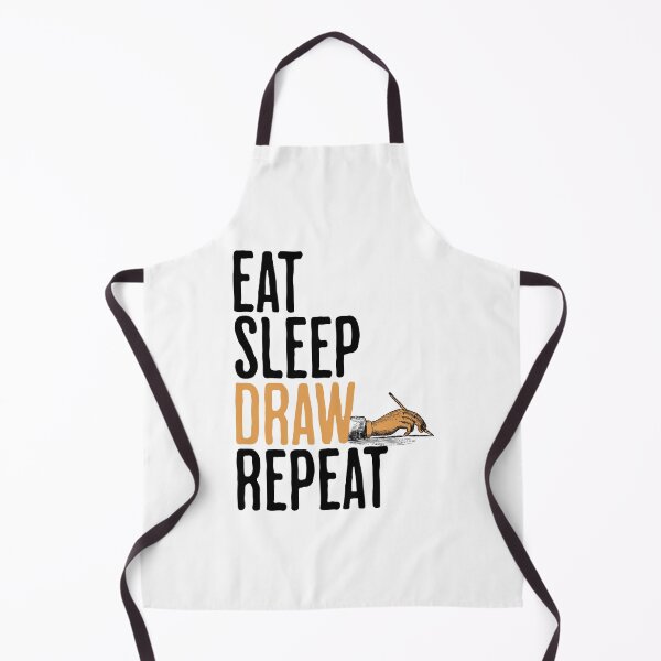 Item preview, Eat Sleep Draw Repeat - Artist Humor designed and sold by AlanPhotoArt.