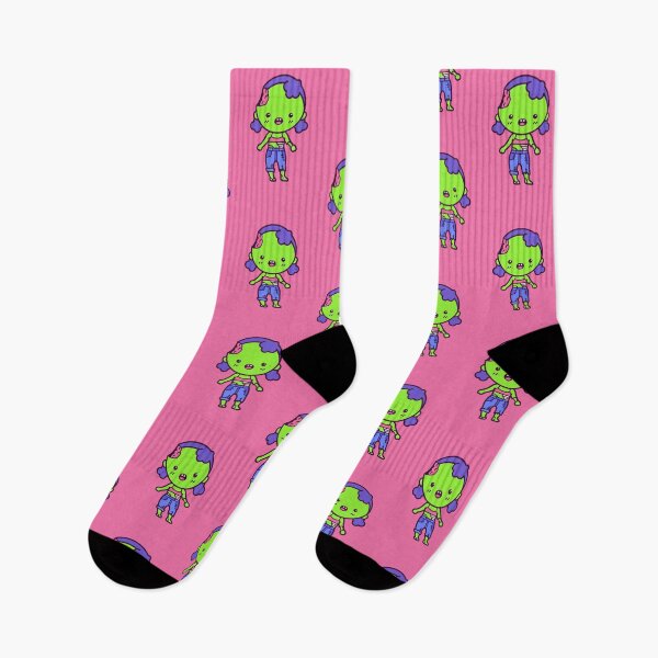 Item preview, Cute Kawaii Zombie Girl // Adorable Halloween Mummy Monster designed and sold by TwoTenDesign.