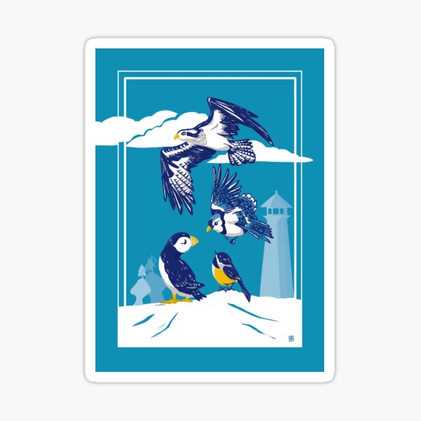Item preview, Provincial birds of Atlantic Canada designed and sold by AudreyFavre.
