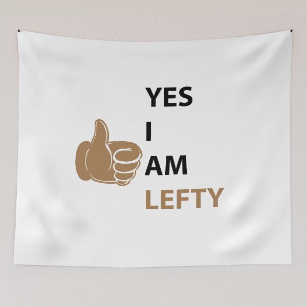 Item preview, Yes I am Lefty designed and sold by Brother03.