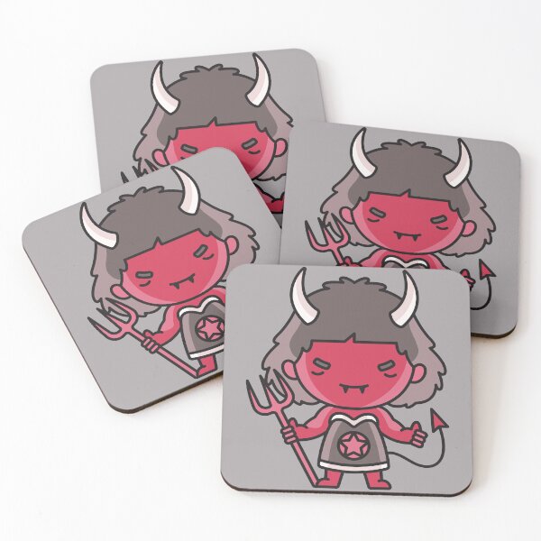 Item preview, Kawaii Cute She Devil Cartoon designed and sold by TwoTenDesign.