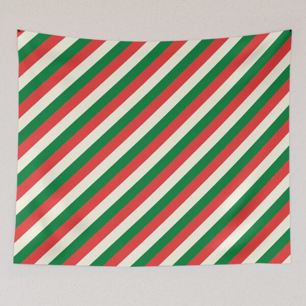 Item preview, Christmas Striped Pattern designed and sold by silviaol.