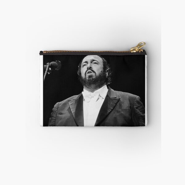 Item preview, Luciano Pavarotti - BW Photograph designed and sold by ConcertImages.